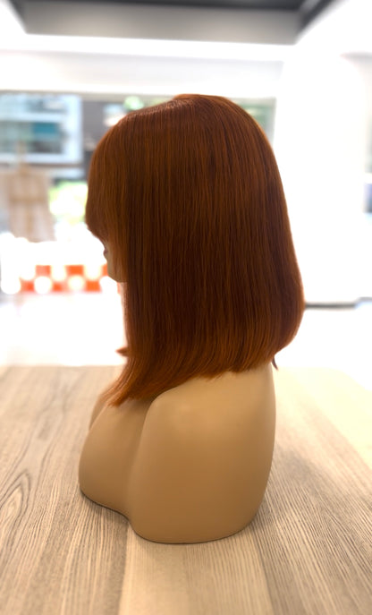 Peluca Con Fleco / Flequillo JZ-005 / Sin Front / 12"