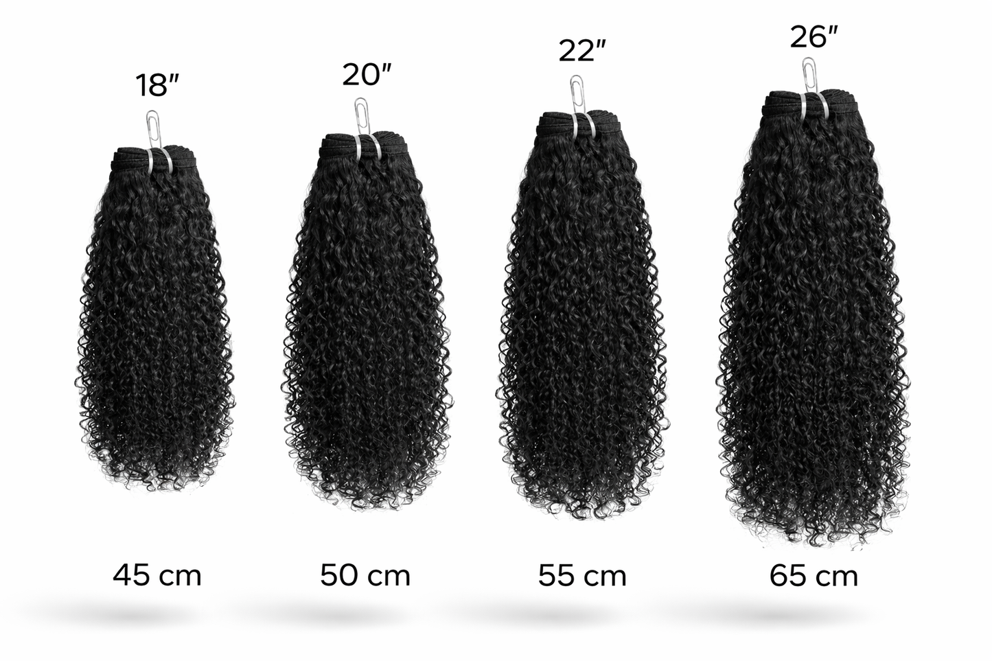 Extension Bebe Curl S / Cortina / 18" - 26" / 100G
