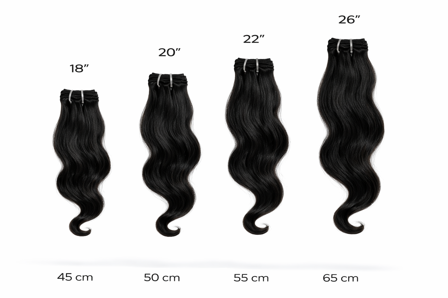 Extension Gancho Ondulada S / Cortina / 18" - 26" / 100G
