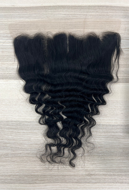 Full Lace Closure Topper Rizado / 13X4