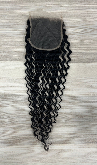 Lace Closure Topper Rizado / 5x5