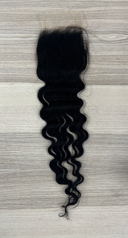 Lace Closure Topper Ondulado / 4X4