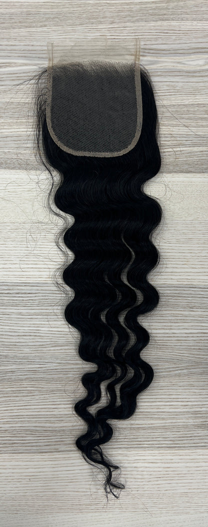 Lace Closure Topper Ondulado / 4X4