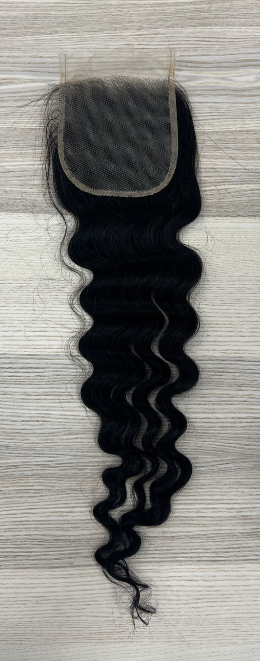 Lace Closure Topper Ondulado / 4X4